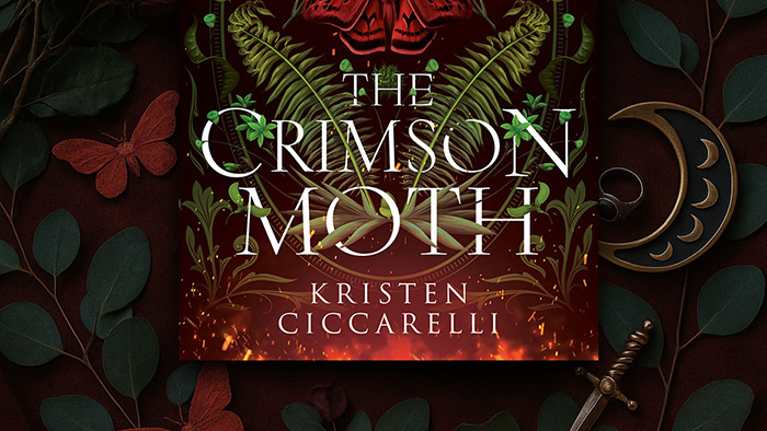 1 book review of The Crimson Moth by Kristen Ciccarelli